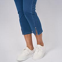 "As Is" DG2 by Diane Gilman Super Stretch Knit Denim Crop Jegging