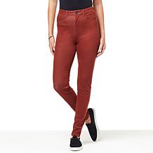 "As Is" DG2 by Diane Gilman SuperStretch Knit Denim Seamless Lean Jean
