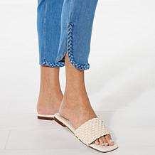 "As Is" DG2 by Diane Gilman Superstretch Knit Denim Slim & Sleek Cr...