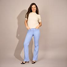 "As Is" DG2 by Diane Gilman Virtual Stretch Denim Bootcut Jean - Hy...