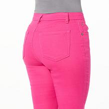 "As Is" DG2 by Diane Gilman Virtual Stretch Denim Pull-On 5-Pocket ...