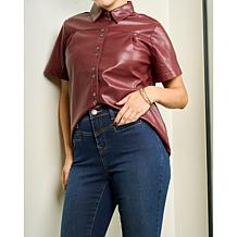 "As Is" DG2 by Diane Gilman Virtual Stretch Denim Straight-Leg Ankl...