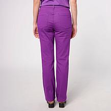 "As Is" DG2 by Diane Gilman Virtual Stretch Denim Straight Leg Jean