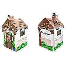 "As Is" Diamond Press Home for the Holidays Stamp and Die Kit