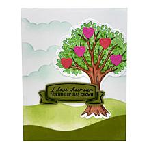 "As Is" Diamond Press In Every Season Stamp, Die and Stencil Set