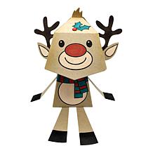 "As Is" Diamond Press Santa, Mrs. Claus & Rudolph Bobblehead Stamp ...