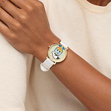 "As Is" Disney Donald Duck 90th Anniversry Special Edition Strap Watch