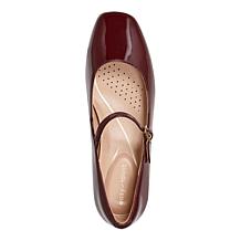 "As Is" Easy Spirit Adjustable Patent Heeled Mary-Janes - Janica