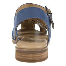 "As Is" easy spirit® Gretty Leather Fisherman Sandal