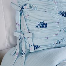 "As Is" Emryn House 3-piece Ruched Comforter Set