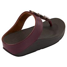 "As Is" FitFlop Halo Metallic Toe-Post Sandal