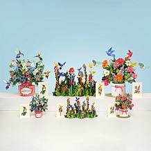 "As Is" Freshcut Paper Classic and Mini Springtime Popup Card Kit -...