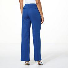 "As Is" G by Giuliana Black Label High-Rise Woven Wide Leg Trouser