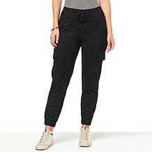 "As Is" G by Giuliana Brushed Twill Pull-On Jogger Pant
