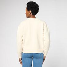 "As Is" G by Giuliana Full Fashion Sweater with Beading