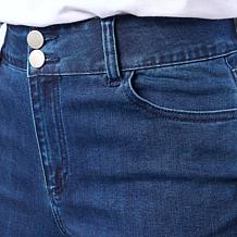 "As Is" G by Giuliana G5 Stretch Denim Skinny Flared Leg Jean