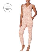 "As Is" G by Giuliana LounGy SoSoft Knit Jogger Jumpsuit