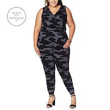 "As Is" G by Giuliana LounGy SoSoft Knit Jogger Jumpsuit