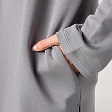 "As Is" G by Giuliana Marshmallow Knit Shawl Collar Cardigan