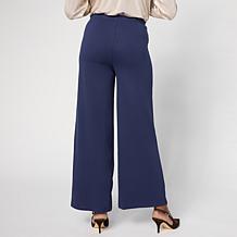 "As Is" G by Giuliana Siena Knit High Waisted Wide Leg Pant