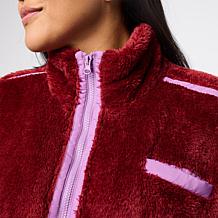 "As Is" G by Giuliana Teddy Sport Zip Front Jacket