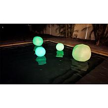 "As Is" GB Home & Garden Color Changing Floating Balls - 4-pack