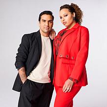 "As Is" GREY by Jhoan Sebastian Grey 3-in-1 Ponte Blazer