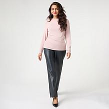 "As Is" GREY by Jhoan Sebastian Grey Knit Top with Gathering