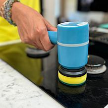 "As Is" Happy Place Spin & Scrub Handheld Power Scrubber