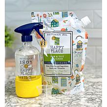 "As Is" Happy Place Tub & Tile 32 oz. Concentrate Cleaning Set