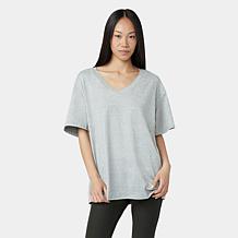 "As Is" HUE 2-pack Oversized Boyfriend Tee