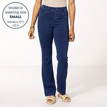"As Is" HUE Baby Bootcut Denim Pant