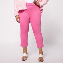 "As Is" HUE Classic Denim Capri Pant