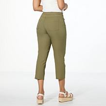 "As Is" HUE Everyday Stretch Knit Pull-On Capri Pant