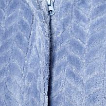 "As Is" Hue Soft Sherpa Zip Jacket