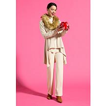 "As Is" IMAN Global Chic Ponte Knit Bootcut Pant