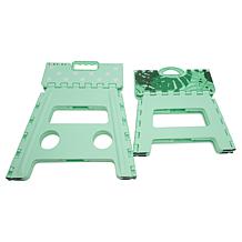 "As Is" Improvements 14.5" and 12.5" Folding Plastic Step Stools