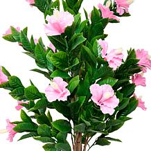 "As Is" Improvements 3' Faux Hibiscus Tree