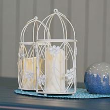 "As Is" Improvements Tiered Metal Lanterns - Set of 2