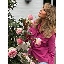 "As Is" Jaclyn Smith Ponte Knit Jacket