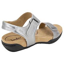 "As Is" Jambu Morgan Leather Wedge Heel Sandal