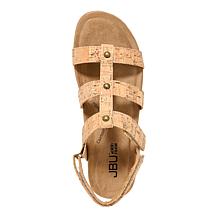 "As Is" Jambu Vega Demi-Wedge Sandal