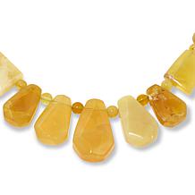 "As Is" Jay King South African Yellow Opal 18" Necklace