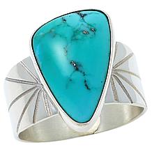 "As Is" Jay King Sterling Silver Campitos Turquoise Ring