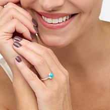 "As Is" Jay King Sterling Silver Sleeping Beauty Turquoise Ring