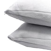 "As Is" Joy CleanBoss 5-Star Hotel Memory Cloud Set of 2 Pillows