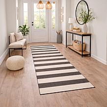 "As Is" Joy CleanBoss Indoor/Outdoor Antimicrobial 3'x6' Runner Rug