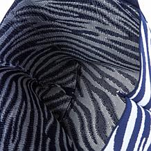 "As Is" Joy CleanBoss World Traveler Knit Chic Tote & Wristlet Set