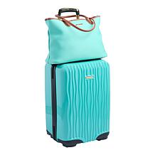 "As Is" Joy CleanBoss World Traveler Luxury Luggage 6-piece Designe...