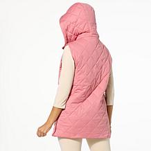 "As Is" Joy Collection Luxe Performance All-Weather Chic Puffer Vest